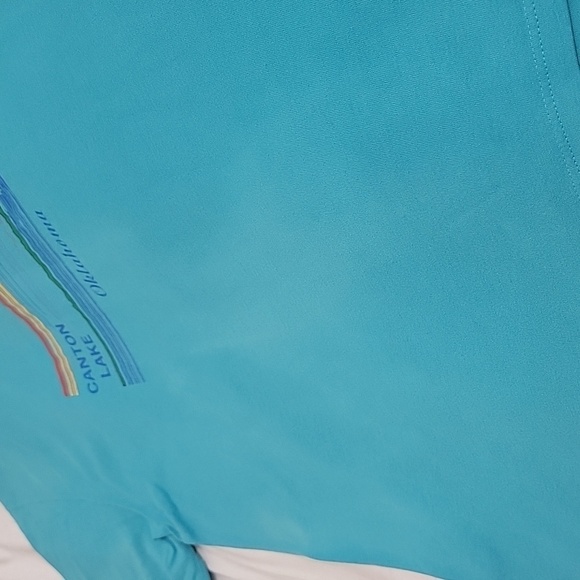 Vintage Canton Lake Oklahoma Single Stitch Tee size XL 80s or 90s Style Summer - Picture 5 of 5